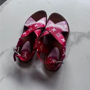 Louis Vuitton Escale sandals